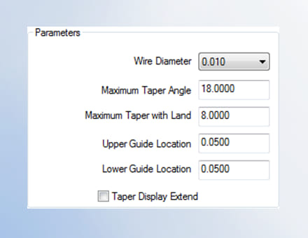 Parametereinstellungen