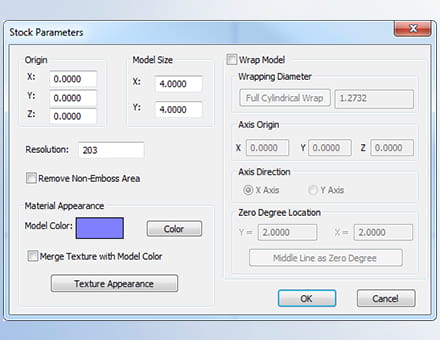 Rohteil anlegen / ändern
